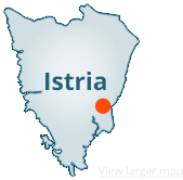 Mapa Istra